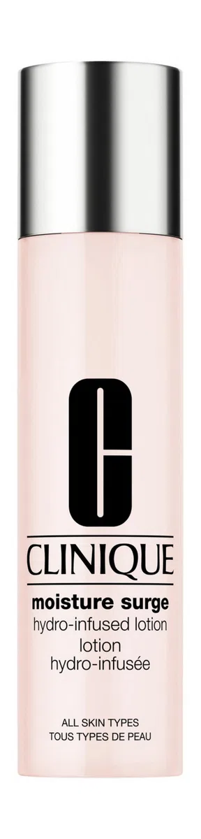 Увлажняющий лосьон для лица Clinique Moisture Surge Hydro-Infused, без спирта и отдушек