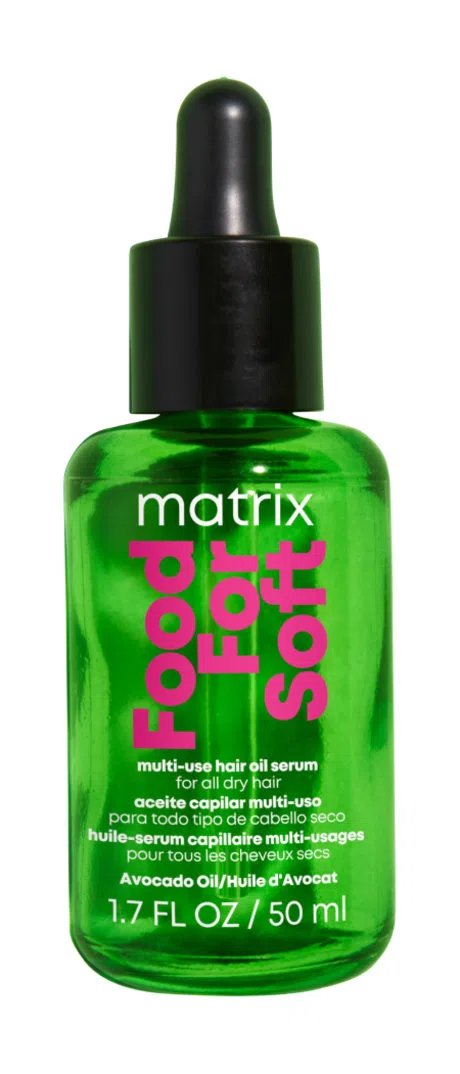 Масло-сыворотка для волос Matrix Food For Soft, с маслом авокадо, термозащита до 230 °C