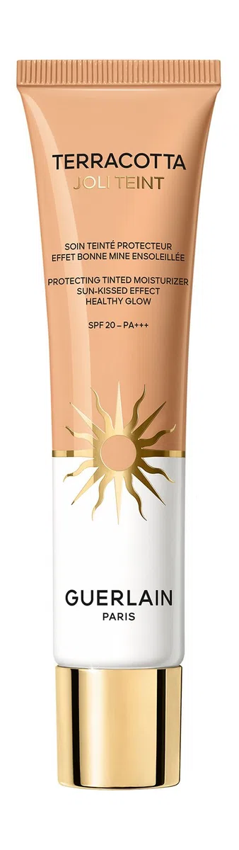 Тональный увлажняющий крем Guerlain Terracotta Joli Teint SPF 20 PA+++, покрытие лёгкое и среднее