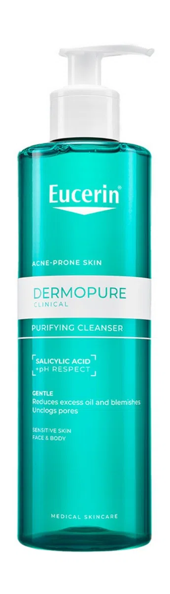 Гель для умывания Eucerin DermoPure, для проблемной кожи, без мыла