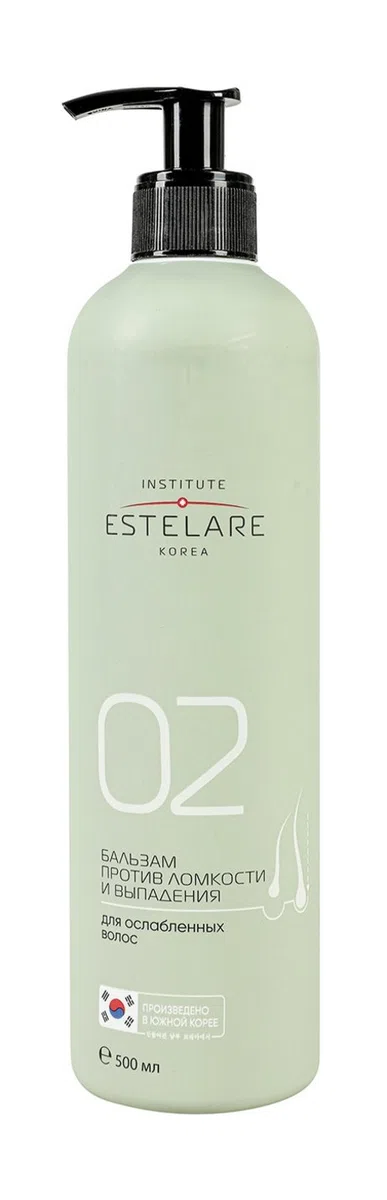 Бальзам для волос Institute Estelare 02, против ломкости и выпадения