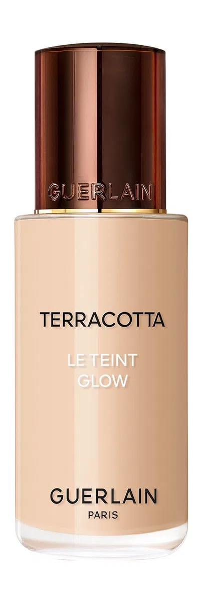 Тональный крем Guerlain Terracotta Le Teint Glow, сияющий финиш, регулируемое покрытие