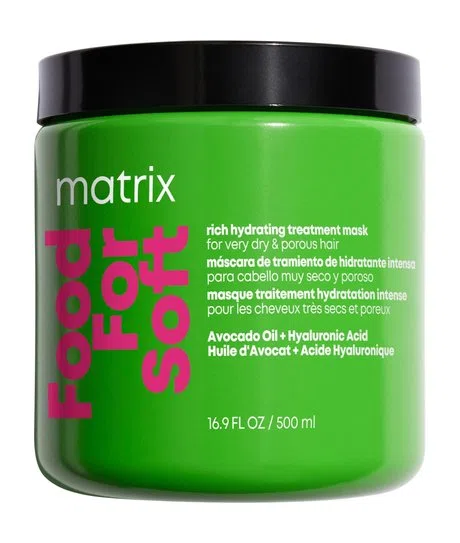 Маска для волос Matrix Food for Soft Rich Hydrating, увлажняющая, с гиалуроновой кислотой