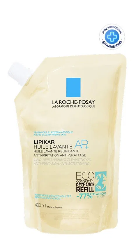 Масло для душа La Roche-Posay Lipikar AP+, липидовосполняющее, для сухой кожи
