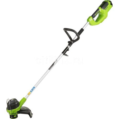 Триммер аккумуляторный Greenworks G40LTK2 40В 2Ач с зарядным устройством