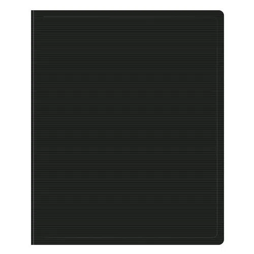 Папка на кольцах Бюрократ ДеЛюкс DL0740/2BLCK, A4, 2 кольца, 32 мм, черная