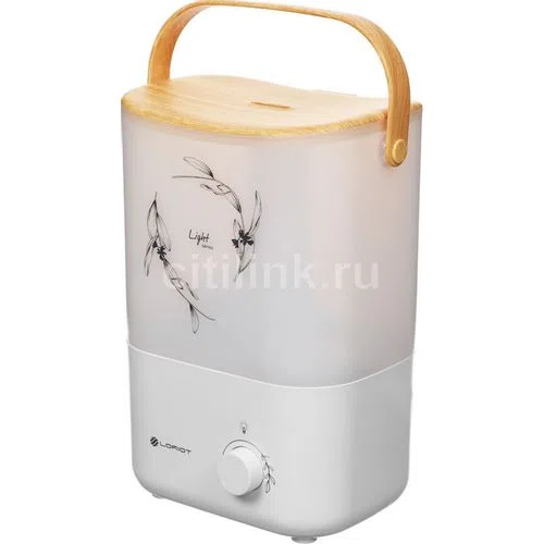 Увлажнитель воздуха ультразвуковой Loriot Light, 3л, белый/серый