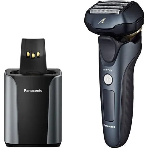 Электробритва Panasonic ES-LV97-K820, сеточная, мокрое и сухое бритьё, черная