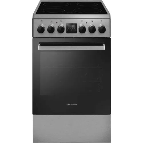 Плита электрическая MAUNFELD MEC55CS08D, стеклокерамика, серебристая