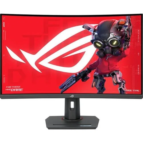 Монитор ASUS ROG Strix XG32WCS, 31,5", 2560x1440, VA, 180 Гц, изогнутый, черный