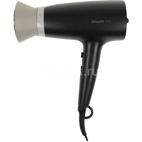 Фен Philips 3000 Series BHD351/10, 2100 Вт, черный