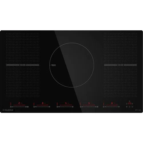 Индукционная варочная панель MAUNFELD CVI905SFBK, 5 конфорок, черная