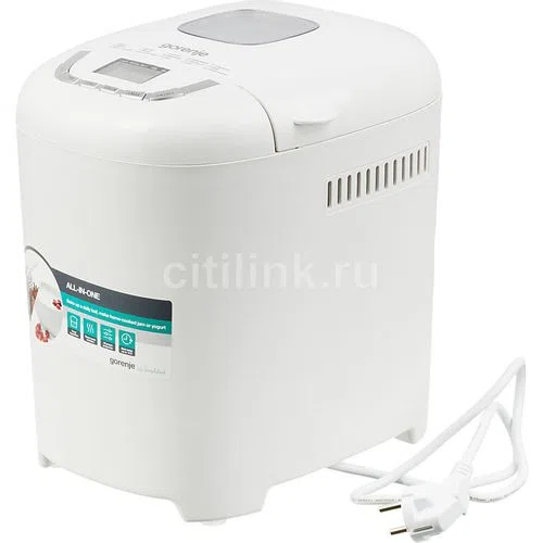 Хлебопечь Gorenje BM910WII, белая