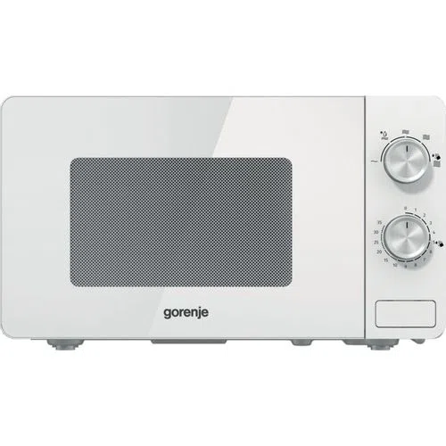 Микроволновая печь Gorenje MO20E1W2 соло, 800 Вт, 20 л, белый