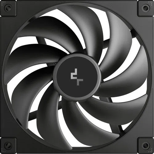Вентилятор для корпуса DeepCool FD14, 140 мм, 4-pin PWM, чёрный