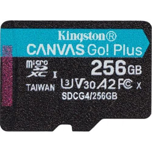 Карта памяти Kingston Canvas Go! Plus microSDXC, 256 ГБ