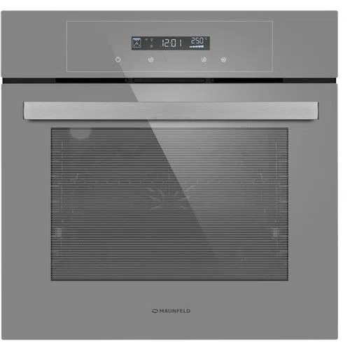 Духовой шкаф встраиваемый электрический MAUNFELD AEOD6063G2, 60 л, серый