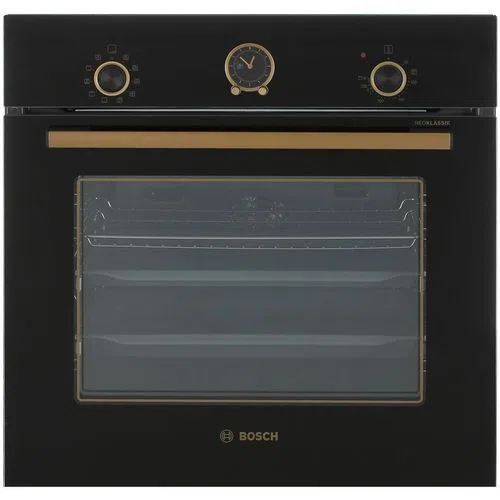Встраиваемый электрический духовой шкаф Bosch HBJN10YB2R, 66 л, черный