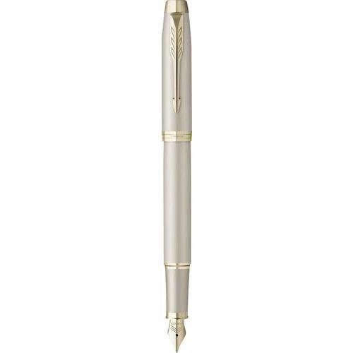 Перьевая ручка Parker IM Monochrome F328 Champagne PVD