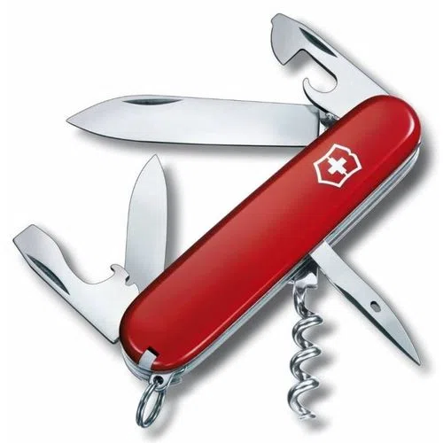 Складной нож Victorinox Spartan, 12 функций, 91 мм, красный