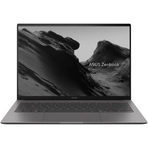 Ноутбук ASUS Zenbook S 14 OLED UX5406AA-SW416W, 14 дюймов, OLED, Core Ultra 7, 32 ГБ, 512 ГБ SSD, Windows 11 Home, светло-серый