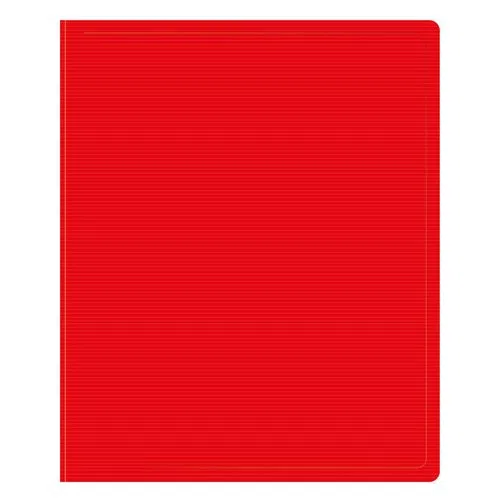 Папка на кольцах Бюрократ ДеЛюкс DL0740/2RED, A4, 2 кольца, 32 мм, красная