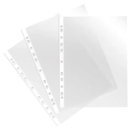 Папка-вкладыш Бюрократ Эконом 013BTEN, A4+, глянцевая, 100 шт
