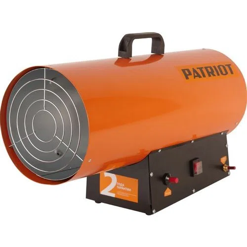 Тепловая пушка газовая Patriot GS 50, оранжевый корпус