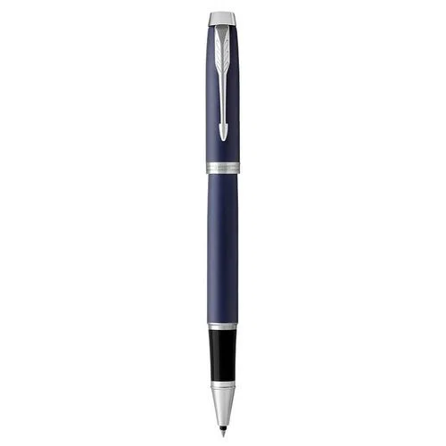 Ручка-роллер Parker IM Core T321 Matte Blue CT, чернила черные, подарочная коробка