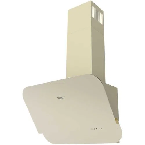 Вытяжка каминная Korting KHC 66135 GB, кнопочное управление, бежевый