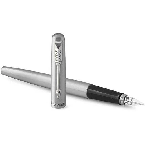 Набор ручек Parker Jotter Core FK61 Stainless Steel CT, нержавеющая сталь, подарочная коробка