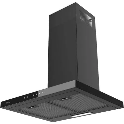 Вытяжка каминная Korting KHC 6989 GN, черная