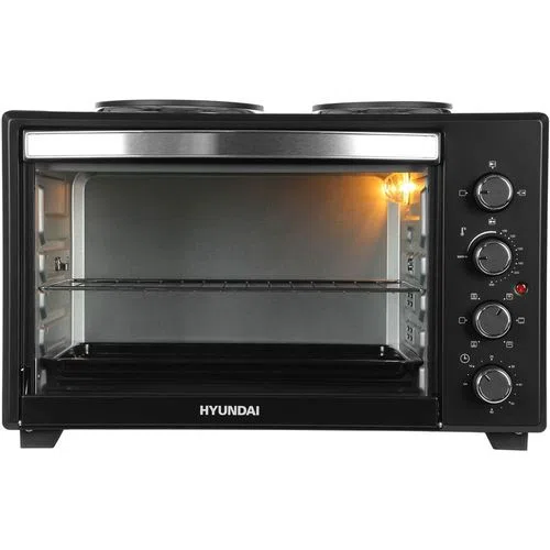 Мини-печь Hyundai MIO-HY099, 9 л, черная