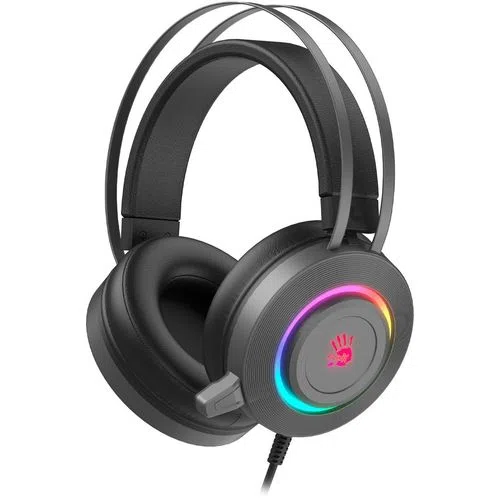 Гарнитура игровая проводная A4Tech Bloody G521S, мониторная, для ПК, серый