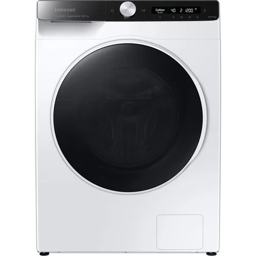 Стиральная машина Samsung WW80AG6L28WELP, фронтальная, 8 кг, 1200 об/мин, белая