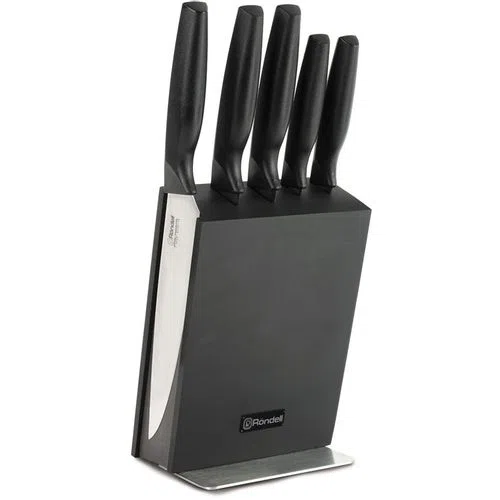 Набор кухонных ножей Dell Rondell Katana RD-1359, 6 предметов, черный