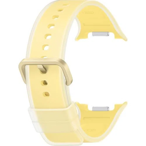 Ремешок для смарт-часов Samsung Misty Band, силикон, для Galaxy Watch9/8/8 Classic, желтый