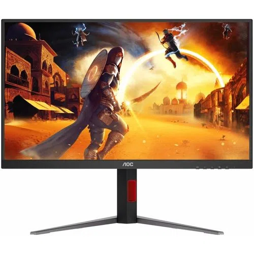 Монитор игровой AOC U27G4 27, черный/красный