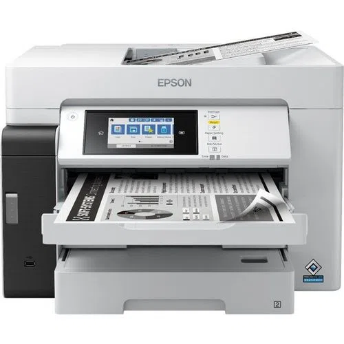 Струйное МФУ Epson M15180, A3+, чёрно-белое, чёрное