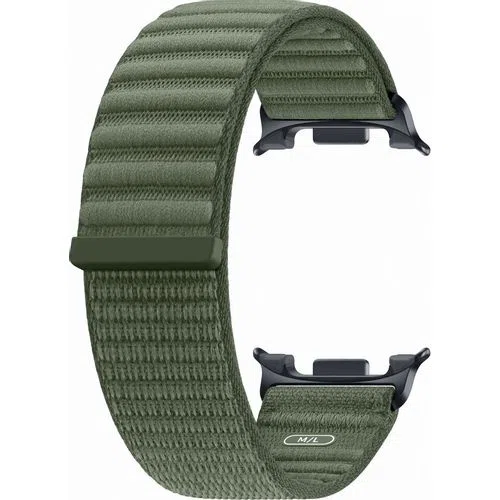 Ремешок для смарт-часов Samsung Galaxy Watch Fabric Band ET-SVL33LGEGRU, оливковый