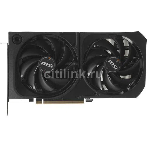 Видеокарта MSI GeForce RTX 5070 Shadow 2X OC 12 ГБ GDDR7, черный