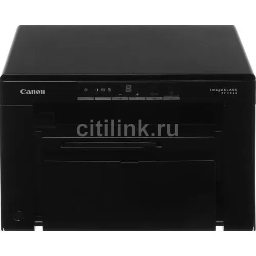 Лазерное МФУ Canon imageClass MF3010, черно-белое, A4, черный