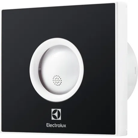 Вентилятор вытяжной Electrolux Rainbow EAFR-100, осевой, 100 мм, обратный клапан, тёмный