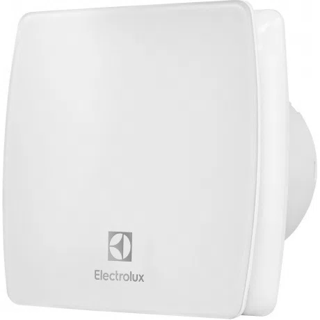 Вентилятор вытяжной Electrolux Glass EAFG-120, осевой, 120 мм, 20 Вт, IPX4, обратный клапан, белый