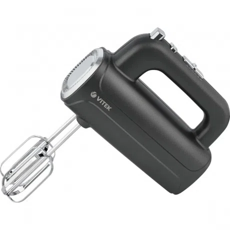 Миксер ручной Vitek VT-1482, 1000 Вт, черный и серебристый