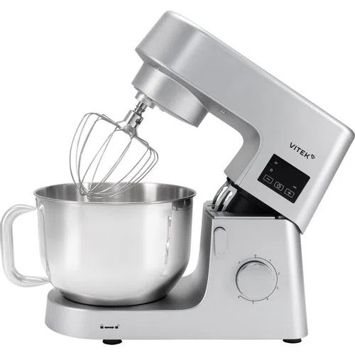 Миксер планетарный Vitek VT-PM0550, 2000 Вт, серебристый