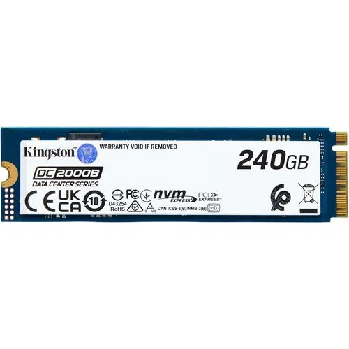 SSD-накопитель Kingston DC2000B M.2 2280, 240 ГБ