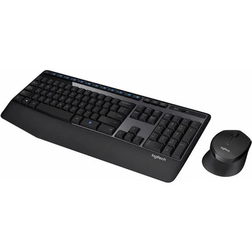 Комплект клавиатура и мышь Logitech MK345 беспроводные USB черный