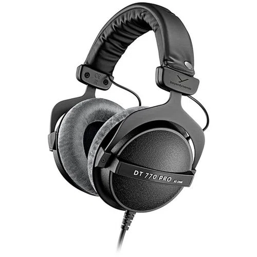 Наушники Beyerdynamic Dt 770 Pro 80 Ohm, 3.5 мм/6.3 мм, мониторные, черный