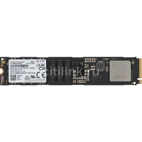 SSD накопитель Samsung PM9A3 MZ1L21T9HCLS, 1.9 ТБ л